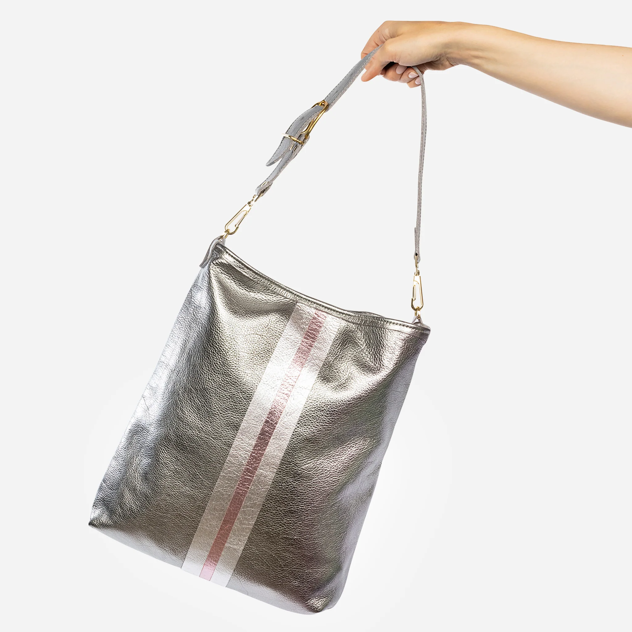 Noe Leather Shoulder Bag - Image 5
